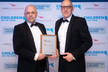 Sven Papp and Ramūnas Petravičius from Ellex receives Baltic Firm Of The Year award.